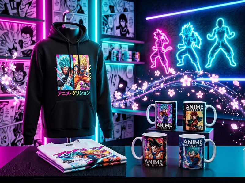 Anime merchandise collection
