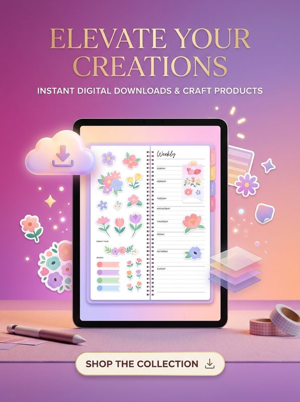 Instant download digital craft files